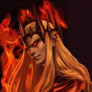 Dark Sauron on My World.